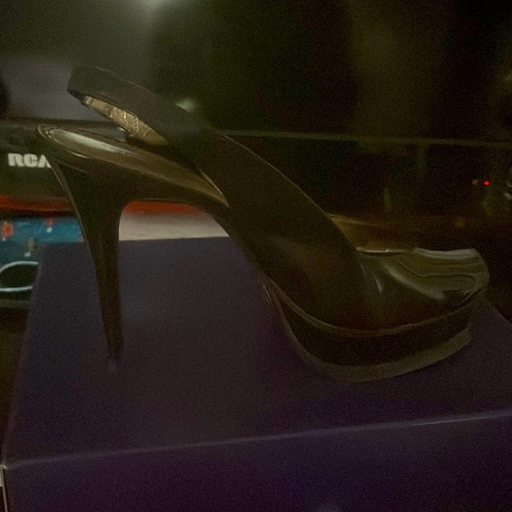 Black Bebe Pumps